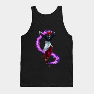 Purple fire Tank Top